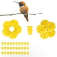 thumbnail image 3 of Comedero De Colibrí Flores 30 Piezas Multicolor Flores De Reemplazo Del Comedero De Colibrí Seguro Amigable Con El Medio Ambiente Durable Atraer La Atención Del Pájaro ANGGREK  Otros, 3 of 8