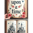 thumbnail image 4 of Magical Castle Fairy Tale Banner Enchanted Flowers Storybook Design for Kids Room Party Decor Event Celebration, 4 of 7
