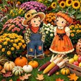 thumbnail image 6 of Halloween Yard Stakes, Courtyard Decoration Set, Spooky Outdoor Decor, Lightweight Durable Plastic and Weather Resistant Build for Garden Beds, Flower Borders and Lawn Displays., 6 of 6