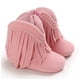 thumbnail image 1 of Zapatos de cuna Zapatos de bebé para niña Cremallera lateral infantil Suela de algodón Sólido, 1 of 5
