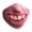 A009- Clear (Big Mouth), variant on Halloween Novelty Mask Latex Half Face Witch Mask for Masquerade Party, Photo Booth Props Funny Accessory for Holiday Halloween Party 1 Pack