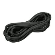 Uxcell 15M/49.21Ft Rubber Window Screen Spline Sealing Strip, 6.5mm OD Black