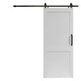 thumbnail image 4 of Millbrooke MLB3684WGHKD 84 x 36 in. Weathered Grey H-Style PVC Barn Door Kit, 4 of 6