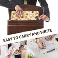 thumbnail image 7 of Clipboard Nursing Cartoon Dog Sunflower Yellow Acrylic Clip Board with Low Profile Metal for A4 Paper Size Clip Hangable Office Work School Whiteboard Clipboards, 7 of 7