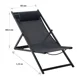 thumbnail image 3 of Set De 2 Camastros De Playa Silla Relax Reclinable y Plegable, 3 of 5