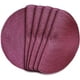 thumbnail image 5 of Xiao Hua Juego de 6 manteles individuales redondos de polipropileno tejido de Home Fashion, 38 cm (gris oscuro), 5 of 5