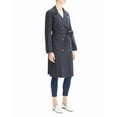 thumbnail image 2 of Theory Military-Style Trench Coat Core Navy Blue Size M MSRP $795, 2 of 4