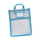 thumbnail image 2 of Bolsas transparentes para libros con asa de transporte, bolsa de malla, bolsas de lectura, bolsos de mano Azul, 2 of 9