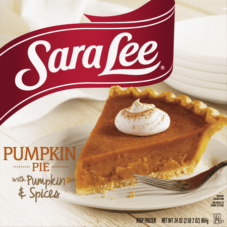 Sara Lee 9"oven Pumpkin Pie