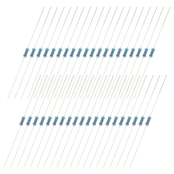 HEMOTON 1 Set Resistors Kit Assorted Resistors Film Resistors for DIY Electronic Project Experiments 1/4W 1%