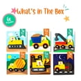 thumbnail image 4 of Klevly Paquete de 6 rompecabezas de madera de construcción para niños de 2 a 4 años | Rompecabezas de madera para niños pequeños de 1 a 3 años | Juguetes Montessori para niños de 2 años | Juguetes de, 4 of 5