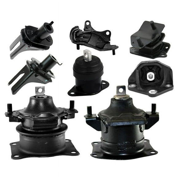 K1962 Fits 2004-2006 Acura TL 3.2L AUTO Engine Motor & Trans Mount Full Set 8pcs : A4526HY, A4591, A65025, A4566, A4599, A65020, A4544, A65002