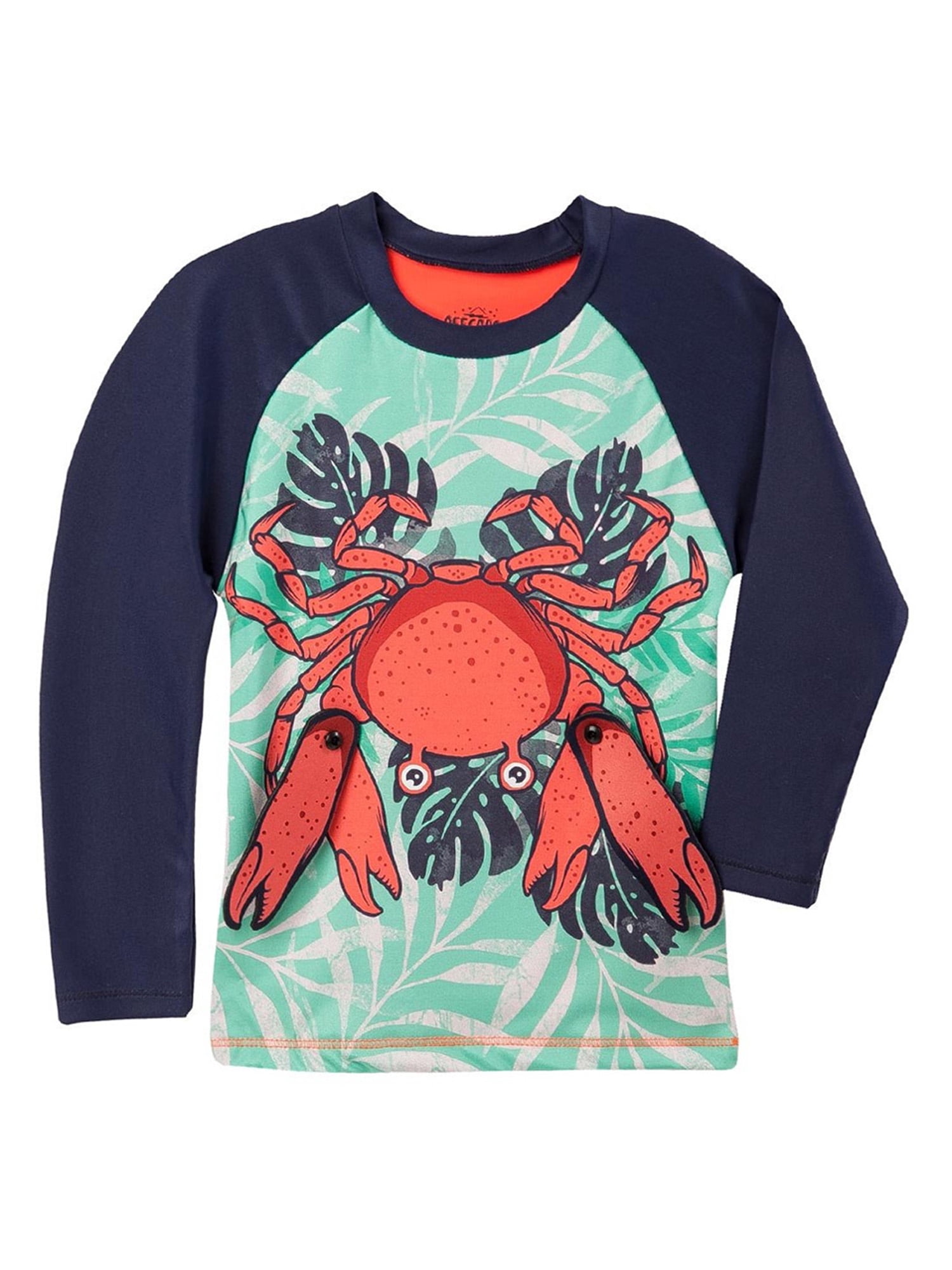 OFFCORSS OFFCORSS Toddler Boy Long Sleeve Rashguard Swimsuit Trajes