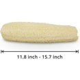 thumbnail image 2 of Esponjas de lufa orgánicas naturales Esponjas exfoliantes grandes para baño de ducha Lufa Luffa Loofa Esponjas para depuradores corporales para spa Baño de belleza y piel radiante, paquete de 4, 2 of 5