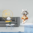 thumbnail image 2 of Figura Decorativa De Astronauta De Hoja De Hierro, Estatua Coleccionable, Escultura Para Estantería, Oficina, Chimenea, Escritorio, Dormitorio, Mesa, Centro De Mesa., 2 of 8