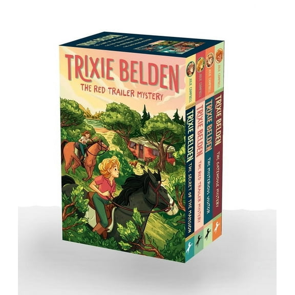 Trixie Belden, Girl Detective Trixie Belden Boxed Set #1-4, (Paperback)