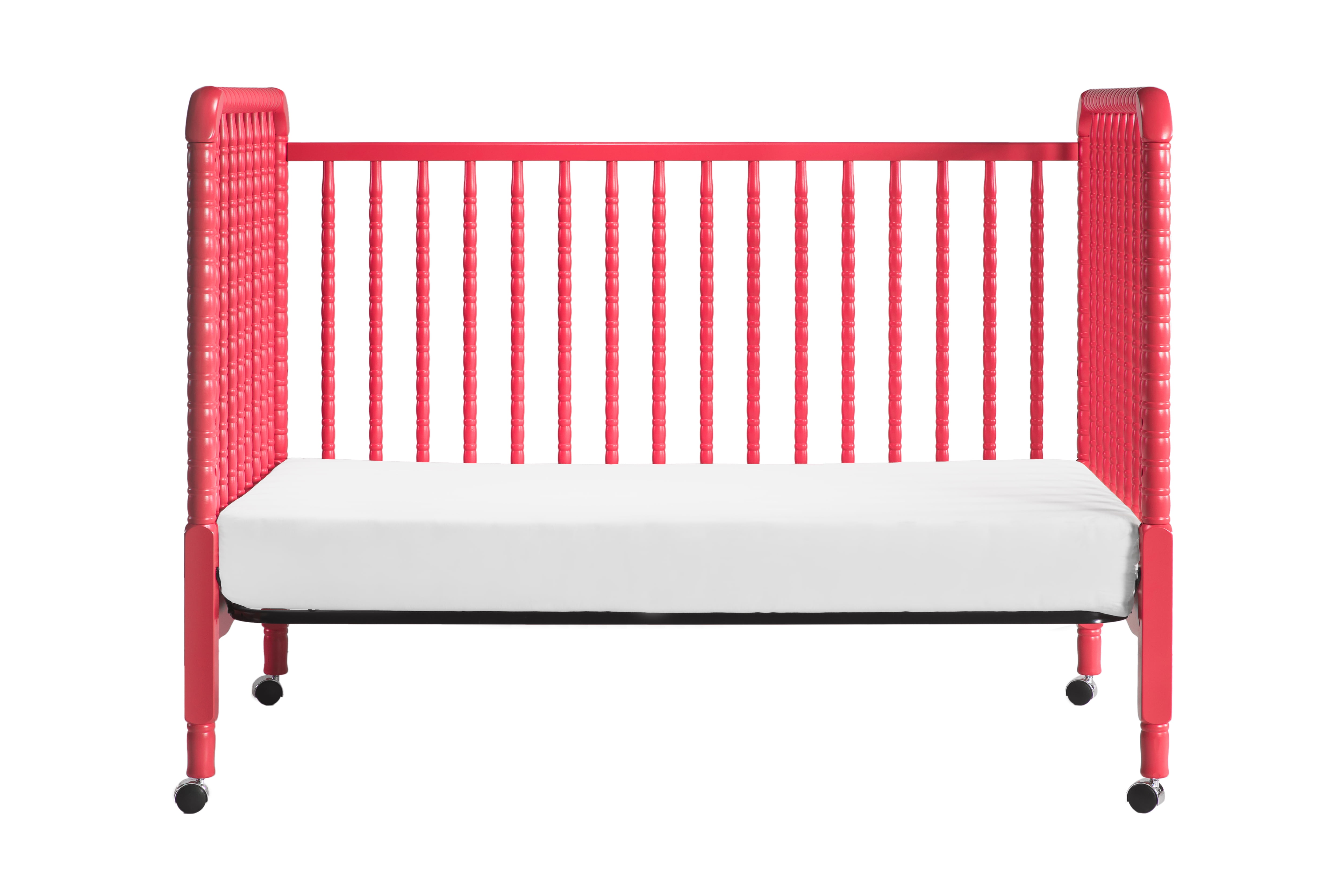 DaVinci Jenny Lind 3-in-1 Convertible Crib in Coral Finish