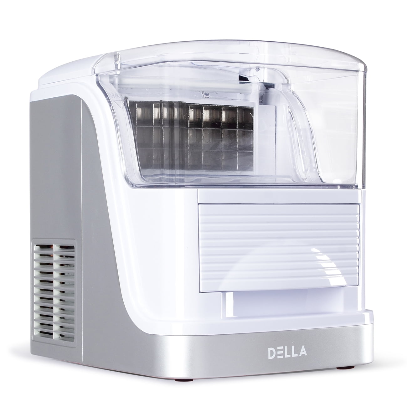 DELLA 33lbs Large Capacity per Day Automatic Clear Ice Cube XL Ice