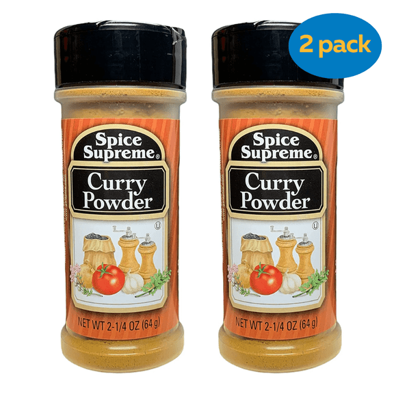 Spice Supreme Curry Powder, 2.25 oz. Bottle 2 Pack