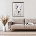 thumbnail image 3 of Expressive Dog Sketch Brown Floating Frame Canvas Art, 25 x 31, Made In USA, 3 of 8