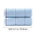 thumbnail image 5 of AYktou Soft Cotton Wash Cloths, 29.5×13.7 Inch FaceTowels Quick Dry Compact Bath Towel Camping Towel Beach Towel Home Hand Towels, Luxurious Washcloths Sports Gym Towels for Hiking Pool Bath Use, 5 of 7