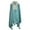 Blue, variant on Wancir Womens Winter Coats Poncho Cape, Faux Fur Trim Knitted Cardigan Elegant Fringe Sweaters Shawl Striped Loose Fit Scarf
