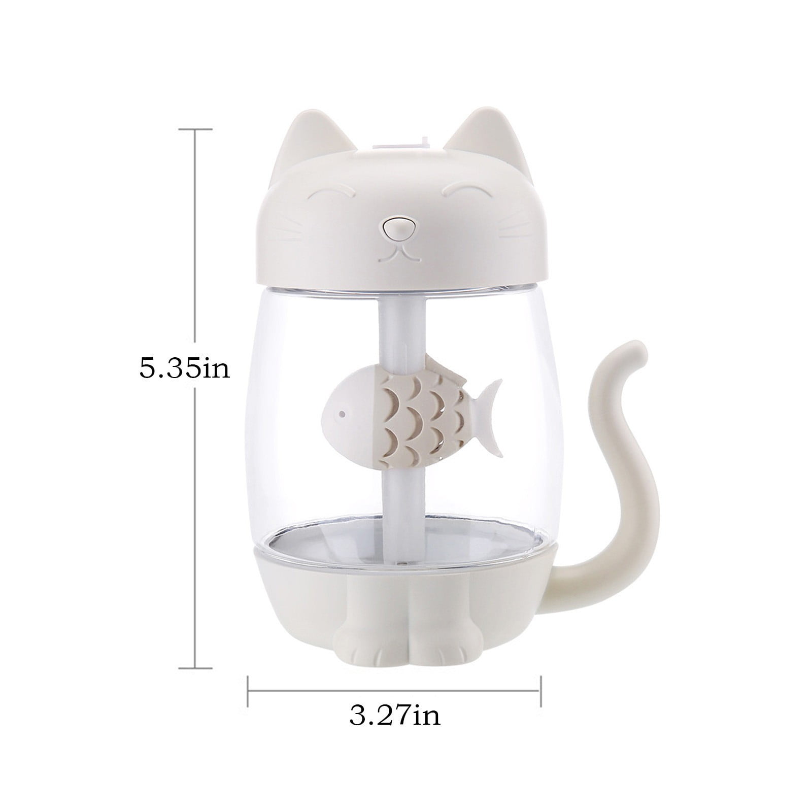 Humidifiers for Bedroom LED Colorful Home Aromatherapy Humidifier, USB Multifunctional Cute Humidifier With Fan & Desk Lamp, Decoration For Car, Office,