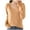 Khaki, variant on Light Sweaters for Women Solid Color Long Sleeved V-neck Knitted Fall and Winter Tops Lightweight Thin Sweater Tops S-2XL