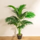 thumbnail image 4 of Billuyoard Fácil de limpiar, hoja de Monstera, decoración del jardín del hogar, palmera Artificial, plantas artificiales para el hogar Decoración 0.8m18 hojas, 4 of 6