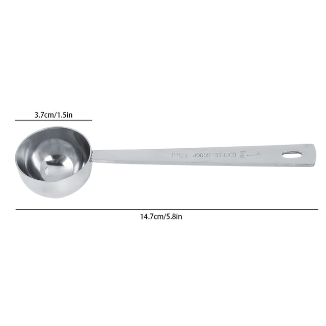 Cuchara Medidora De Acero Inoxidable Para Cocina, Bar, , Uso