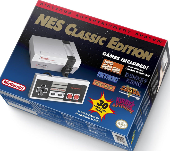 Nintendo Entertainment System NES Classic Edition Original (Comes with 2 Controllers)