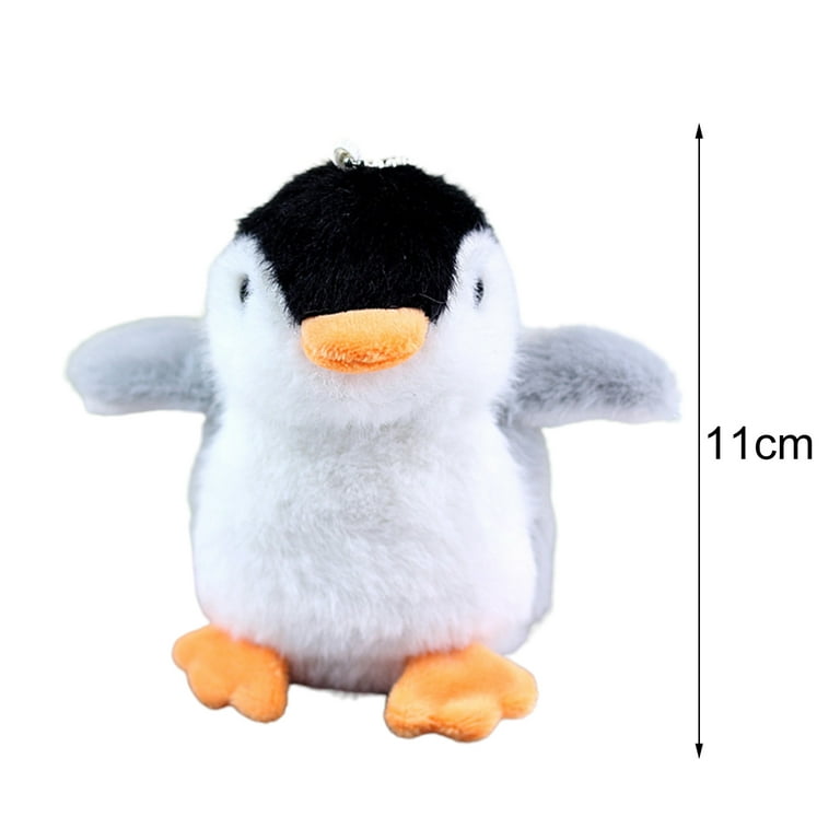 ぬいぐるみ  penguin boarding small Yirtree Cute Penguin Plush Pendant Keychain, Soft 3D Eyes