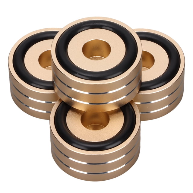 Speaker Spikes Base Mat,4pcs SP4010 Speaker Isolation Speaker Isolation Spike Stand Foot Speaker Isolation Spikes Seamless Integration