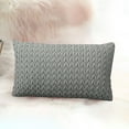 thumbnail image 4 of In Living Color Twisted Texture Pillowcase Solid Color Pillowcase Rectangular Pillowcase Waist Pillowcase Suitable for Living Room Kitchen Office, 4 of 6