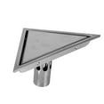 thumbnail image 5 of Escurridor de ducha de suelo de baño Invisible antiolor triangular de acero inoxidable # desodorante de agua profunda, 5 of 5