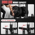 thumbnail image 3 of FORGEMUS Cable Crossover Machine with 16 Positions, Wall Mounted Lat Pulldown & Functional Trainer for Home Gym, Space Saving Pulley Tower, 3 of 10