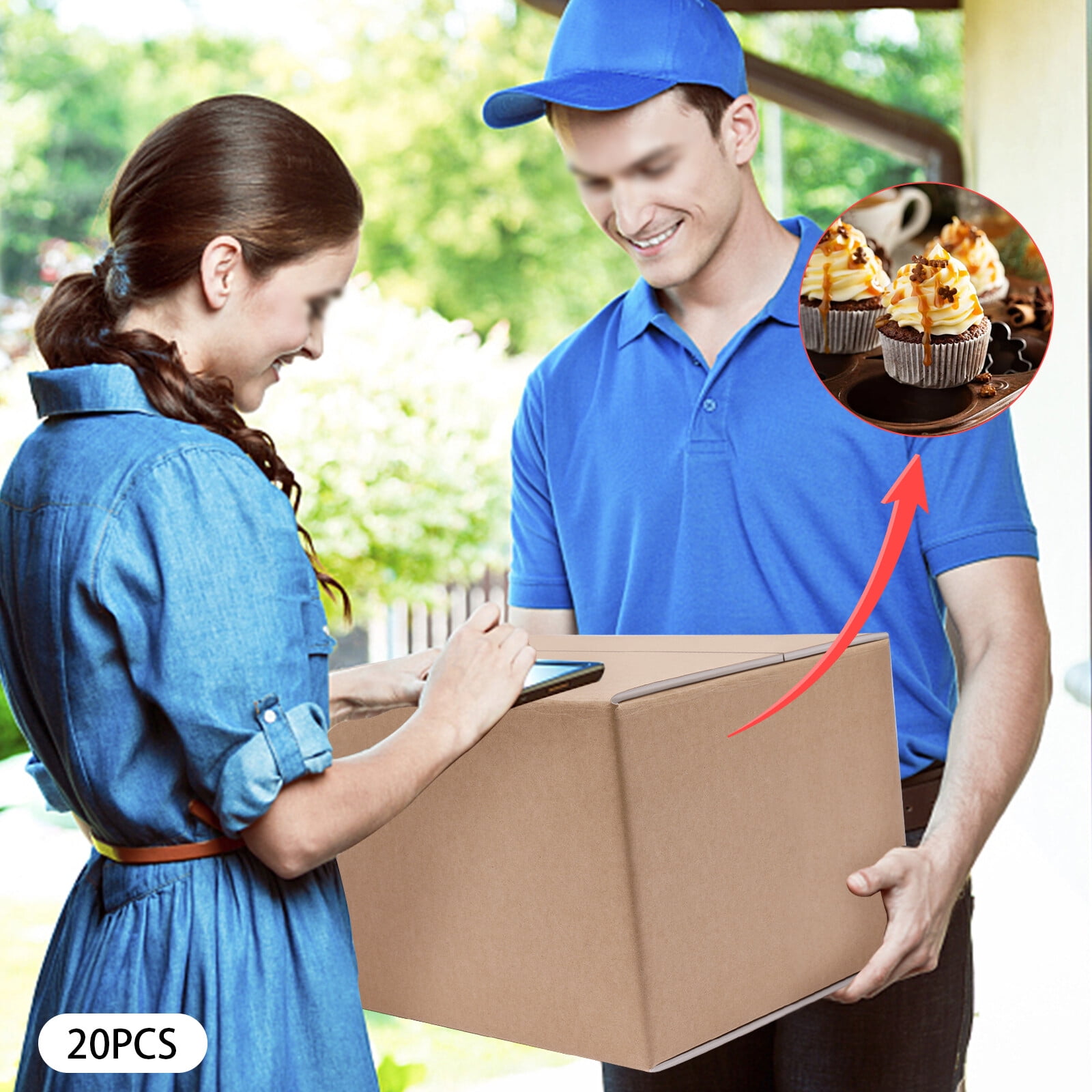 20PCS 12.01*10*8.07in Large Foil Cooler Carton Free Standing Insulated Cartons Insulated Shipping Box with Foil Foam