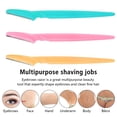 thumbnail image 3 of 20 pack Dermaplaning Razor For Women, Face Razors For Women, Facial Hair Remover for Women, Eyebrow Razor Trimmers For Women And Men, Portable Size, 3 of 7