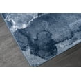 thumbnail image 4 of La Dole Rugs Abstract Modern Marble Minimal Design Contemporary Area Rug - Amazing Home Decor  9x12 Carpet for Living Room, Bedroom, Kitchen, Office, and Dining - Blue, 9x12, 9' X 12'6" (275cm x 380cm, 4 of 7