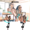 thumbnail image 2 of Graflsoa Black H5 Single-Axis Smartphone Gimbal with Remote, Tripod & Selfie Stick, Built-in Battery, Lightweight & Portable Design, 2 of 6
