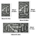 thumbnail image 4 of YIMEIS Kitchen, gray background Kitchen Mat Rug - 1Pcs Perfect for Kitchen Counter, 16''*24'', Functional for Decoration, 4 of 10