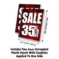 thumbnail image 2 of Sale 35 Percent Off (24" X 36") 4mm Corrugated Plastic Panel, Graphics Applied To 1 Side (Pk of 2), 2 of 4