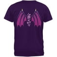 thumbnail image 3 of Old Glory Mens Halloween Flying Purple People Eater Short Sleeve Graphic T Shirt, 3 of 6