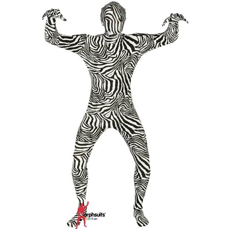 Original Morphsuits Black Zebra Adult Suit Character Morphsuit
