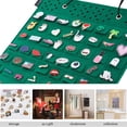 thumbnail image 3 of YAOMOBB Needle Collection Display Box Wall Hanging Pin Organizer Felt Brooch Storage Display Case with 96 Pin Capacity for Enamel Pins and Earrings, 3 of 6