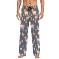 thumbnail image 7 of FORMRS Mens Pajama Pants with Pockets Cotton Sleepwear Lounge Bottoms Sizes S-2XL, Neon Llamas Pattern, 7 of 7