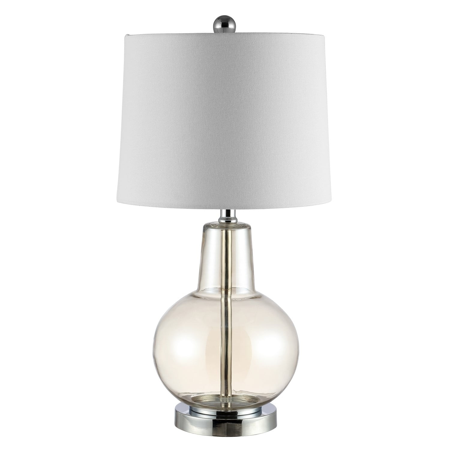 SAFAVIEH Atlas Modern Rustic 24 in. H Table Lamp, Luster Glass