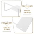 thumbnail image 4 of 2pcs Non Slips Mattress Gaskets For Bed Frame Mattress Holder Gripper Anti-Slip Baffle For Metal Bed Frames Easy Installation, 4 of 4
