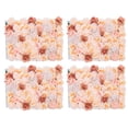 thumbnail image 4 of Miumaeov 4pcs Artificial Roses Flower Wall Panels 23.6 x 15.7 Inches 3D Flower Wall Panel Silk Flowers for Wedding Party Backdrop Wall Decoration, 4 of 13