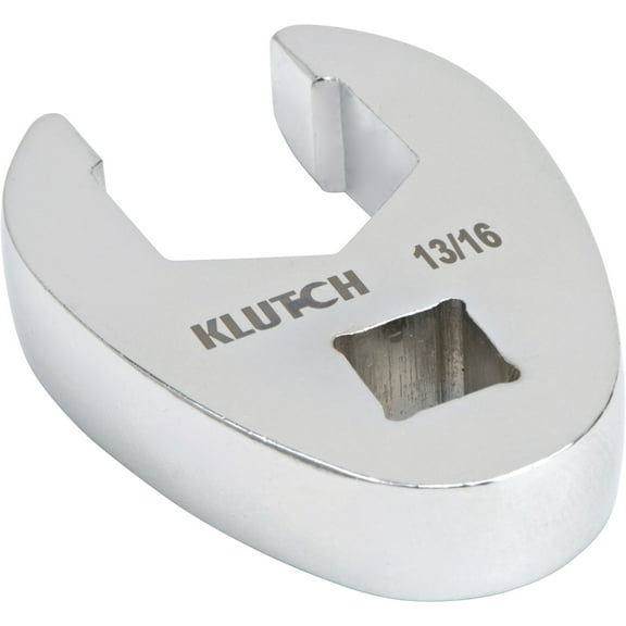 Klutch Crowfoot Wrench, 3/8in.-Drive, 13/16in.